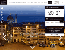 Tablet Screenshot of hotelsantamarianovella.it